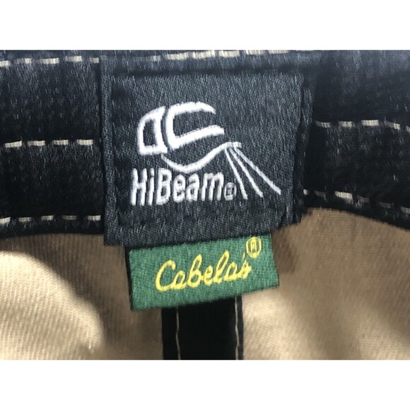 Cabela's High Beam Beige Under + Front LEDS, Lighted  Men's adjustable Cap -OSFM - Picture 6 of 11